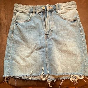 forever 21 jean skirt